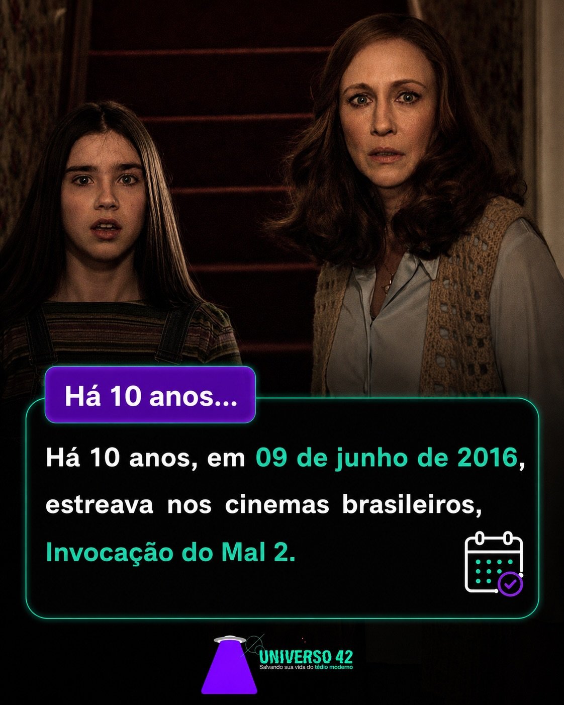 Photo shared by Universo 42 on June 13, 2026 tagging @castshow_, and @raphalbrito85. May be a meme of poster and text.