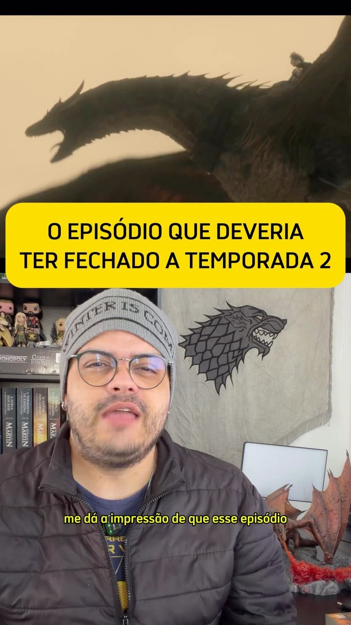 O episódio de estreia da 3ª temporada de House Of The Dragon com cara de episódio 9 da 2ª temporada! Você curtiu?