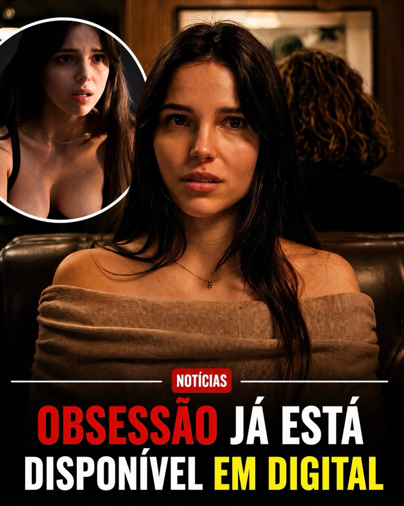 Photo by Universo 42 on July 02, 2026. May be a meme of poster and text that says 'NOTÍCIAS OBSESSÃO JÁ ESTÁ DISPONÍVEL EM DIGITAL'.