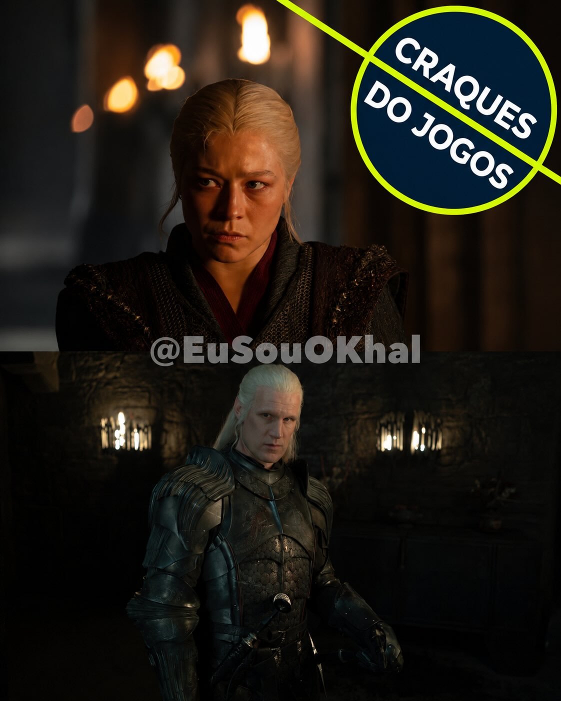 Photo shared by Carlos César Carvalho | KHAL on June 28, 2026 tagging @gotbr, and @u42oficial. May be a meme of poster and text that says 'DO CRAQUES CRAQUES JOGOS JOGOS @EuSouOKhal ouor Khal @EuSo'.