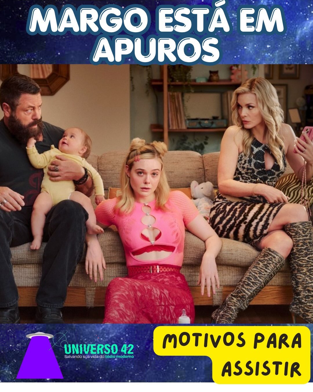 Photo shared by Universo 42 on July 18, 2026 tagging @castshow_, and @raphalbrito85. May be a meme of one or more people, poster and text.