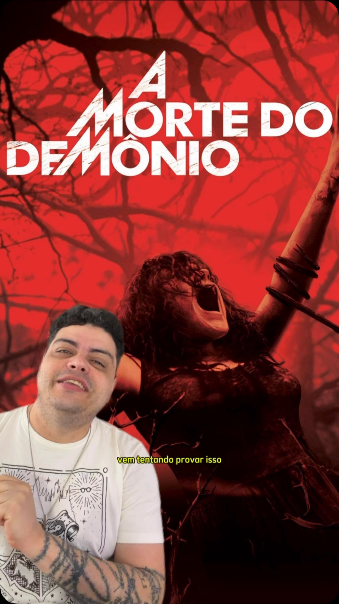 A Morte do Demônio: Em Chamas é um filme sabor Evil Dead!