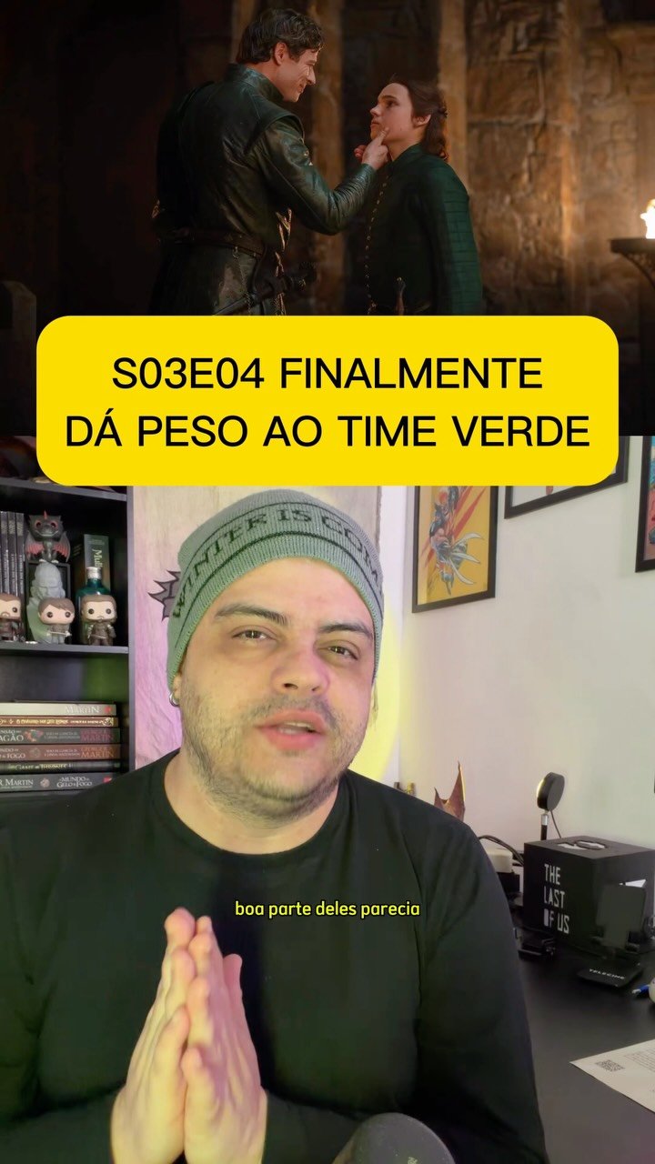 Ormund Hightower e Daeron Targaryen era o reforço que faltava ao time Verde! O que você achou?