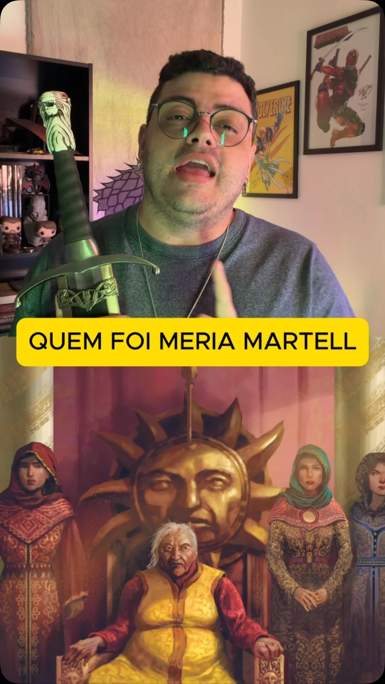 Meria Martell não se dobrou a Aegon Targaryen e seus dragões!