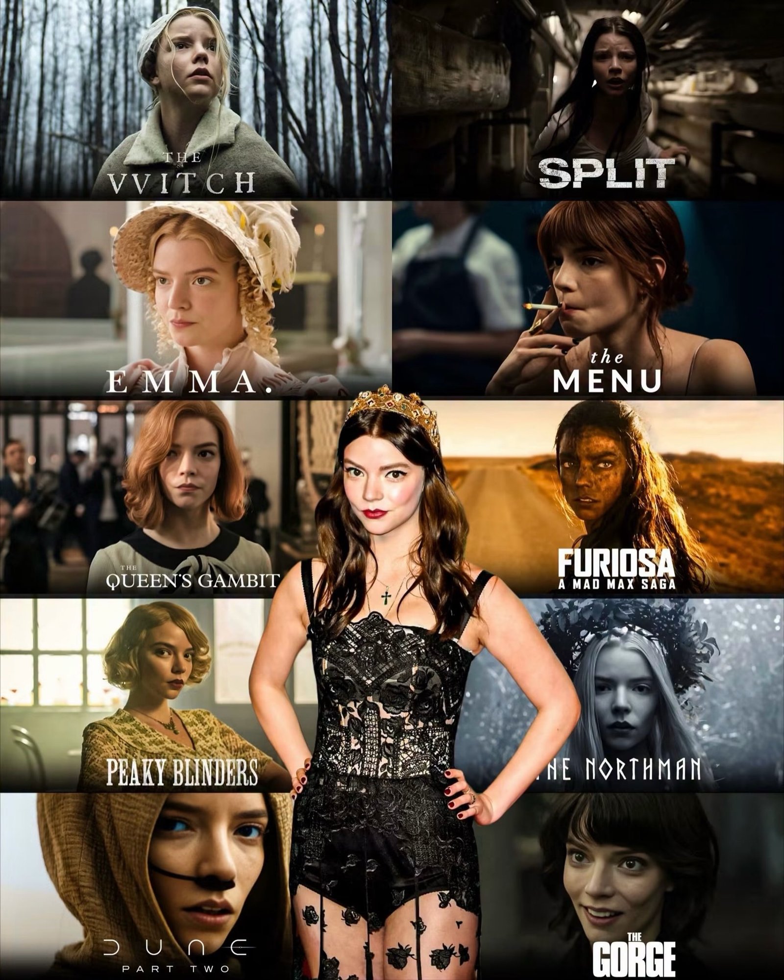 Photo by Universo 42 on August 03, 2026. May be an image of ‎text that says '‎VVITCH SPLIT EMMA. MA M the MENU QUEENSGAMBIT QUEEN'S GAMBIT FURIOSA A X6A A MAD MAX SAGA PEAKY BLINDERS NE MORTHMAN ١د PAR WO GORGE‎'‎.