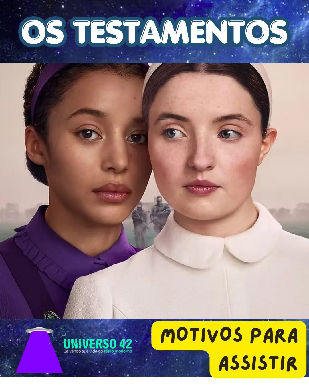 Photo shared by Universo 42 on August 14, 2026 tagging @castshow_, and @raphalbrito85. May be a meme of poster and text.