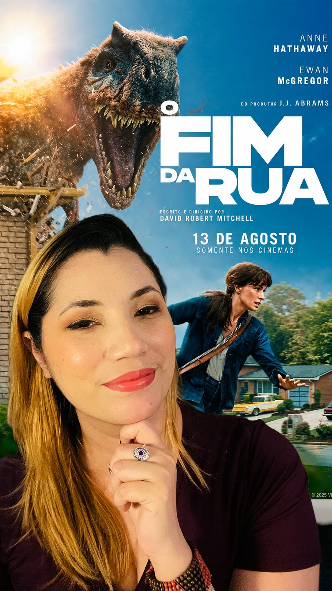 Imagina acordar e descobrir que tem um T-Rex no quintal?

Uma família em crise, um bairro perdido no tempo e dinossauros batendo à porta. O Fim da Rua é uma aventura empolgante, divertida e surpreendente que merece ser vista no cinema.

⭐⭐⭐⭐⭐