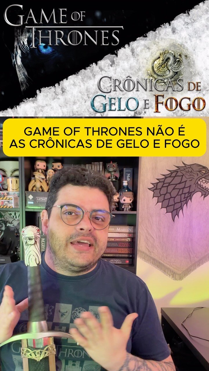 George Martin queria ganhar uma graninha sem precisar fazer nada e acabou criando 2 mundos com geografias diferentes que contam histórias parecidas! 

Game Of Thrones da HBO acabou ficando com uma versão do mundo que o próprio Martin decidiu abandonar depois em As Crônicas de Gelo e Fogo. ?️