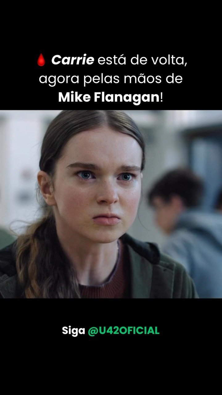 ? Carrie está de volta, agora pelas mãos de Mike Flanagan!

O Prime Video divulgou o trailer de Carrie, a Estranha, nova adaptação do clássico de Stephen King, que pela primeira vez ganha uma série para a televisão.

Estrelada por Summer H. Howell, a produção acompanha Carrie White enfrentando bull