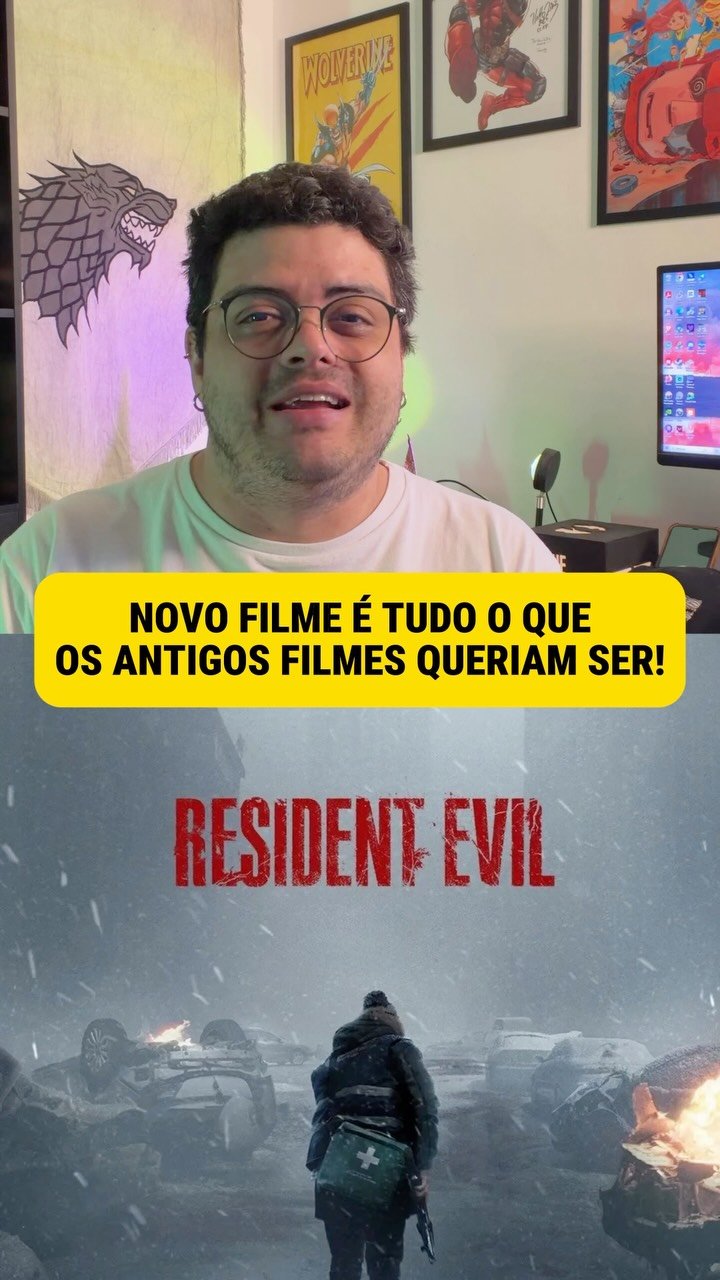 O novo RESIDENT EVIL entende os jogos e ENTERRA os filmes antigos!