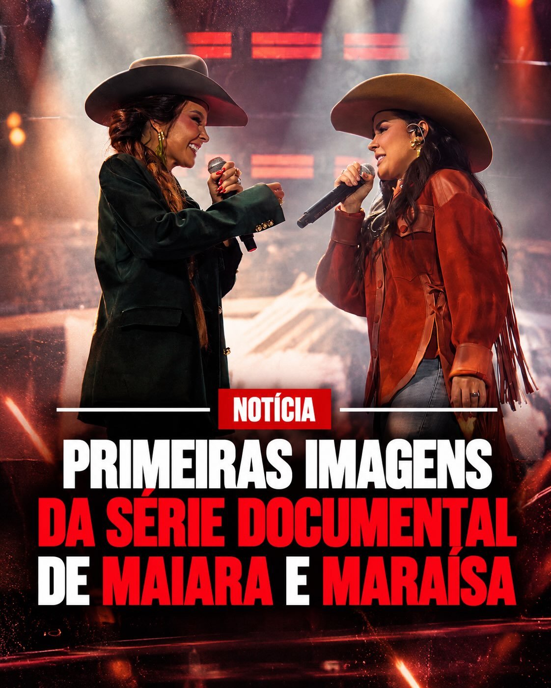 ? Maiara e Maraísa vão mostrar um lado que o público ainda não conhece.

O Prime Video divulgou as primeiras imagens da nova série documental sobre as irmãs, acompanhando os bastidores da carreira e um período de grandes mudanças na vida pessoal das duas.

Depois de 38 anos compartilhando praticame