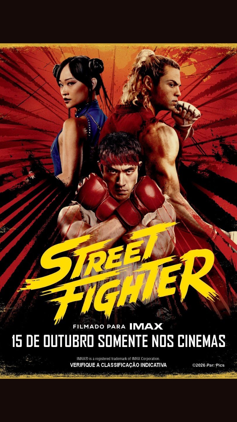 ? Hadouken! O novo Street Fighter chega aos cinemas em 15 de outubro! ??

Jason Momoa como Blanka, Roman Reigns como Akuma e Cody Rhodes como Guile: o elenco está pronto para entrar no ringue! Mas será que os personagens estão fiéis aos games?

No Reel de hoje, reunimos algumas das diferenças mai