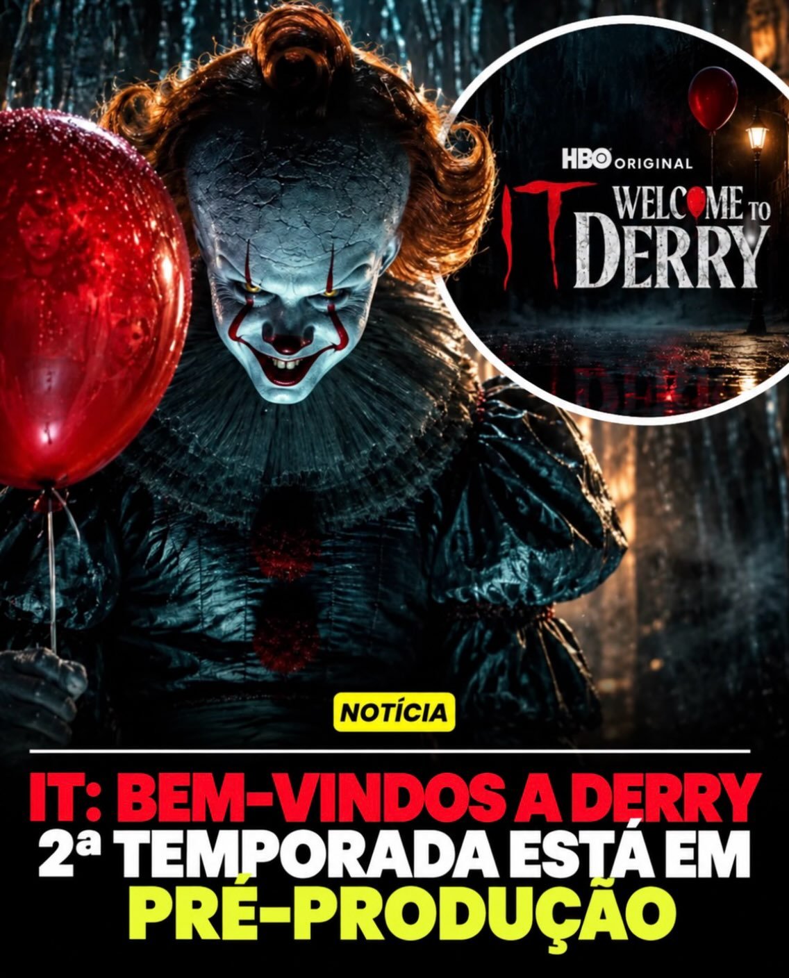 ? A 2ª temporada de IT: Bem-vindos a Derry já está sendo escrita!

Andy Muschietti confirmou que a equipe de roteiristas já está trabalhando nos novos episódios da série da HBO, que vai explorar um período ainda mais antigo da história de Derry.

A segunda temporada será ambientada em 1935, exatame